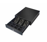EK-300 space saving 30cm cash drawer (3 note / 8 coin) 300 x 360 x 80mm