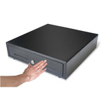 MK-350 Small size manual cash drawer (3 note / 8 coin) 350 x 405 x 90mm