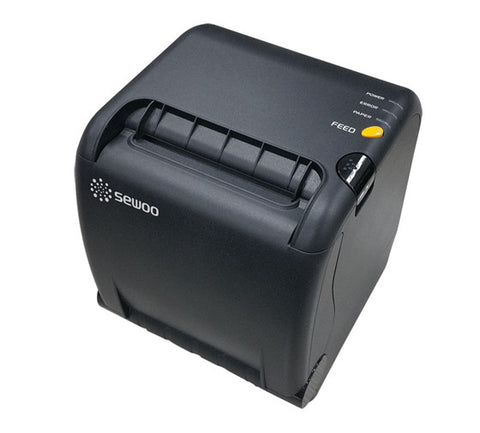 Sewoo LK-TS400B front loading 'cube' thermal Bluetooth printer (3", USB + Bluetooth, 220mm/s)