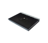 Lockable secure transportation cover for cash drawer tray